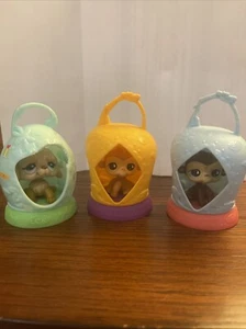 Lot of 3 McDonald's Littlest Pet Shop Happy Meal Toys With clips 2009 - Picture 1 of 10