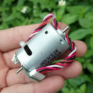 JOHNSON RS-385 DC12V-24V High Speed Large Torque Dual Shaft Motor Hall Toy Model - Picture 1 of 9
