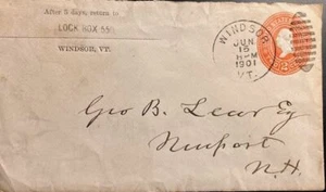 TWO STAMPED ENVELOPE ENTIRES, USED (SEE PHOTOS) - Picture 1 of 4