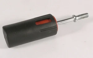 PRL) MANOPOLE REGOLAZIONE TESTE TREPPIEDI TRIPOD HEAD KNOBS RUBBER HANDLE GRIP - Picture 1 of 3