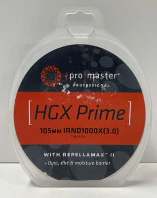 Promaster HGX Prime Filter 105mm IRND1000X(3.0) Code 6313 - Image 1 of 4