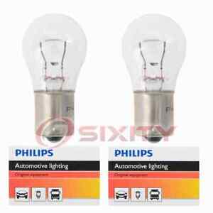 2 pc Philips Brake Light Bulbs for Sterling 825 827 1987-1991 Electrical ex