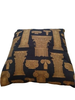 26 inch Throw Pillow COVERS ONLY Lot Of 2 Pillars And Jaguars Theme - Image 1 of 4