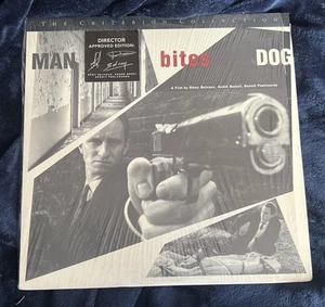 Man Bites Dog (1992) Criterion Collection Laserdisc Cult French Film - Picture 1 of 2