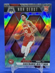 2024 Panini Mosaic NBA Debut Zaccharie Risacher #269 Silver - Picture 1 of 2