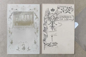 POLVERIFICIO SUL LIRI-LOTTO 2 CARTOLINE-C91-184 - Picture 1 of 1