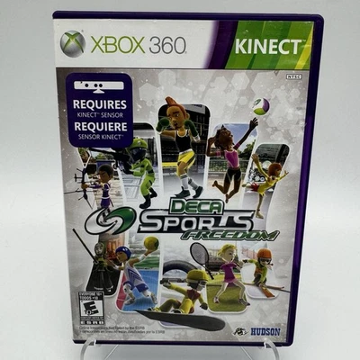 Deca Sports Freedom -Xbox 360 Kinect - Game + Case Tested - Image 1 of 4