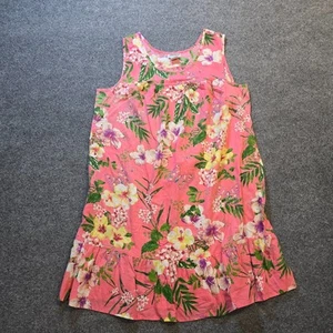 Abito Anthony Richards donna taglia 2X rosa floreale hawaiano Aloha Mumu Lounge - Foto 1 di 7