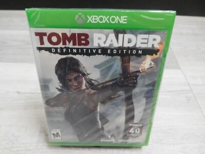NEW SEALED Tomb Raider: Definitive Edition Microsoft Xbox One CIB 2014 Game - Image 1 of 4