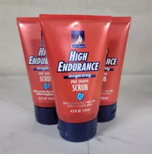 3 NOS New VTG Old Spice High Endurance Invigorating Pre Shave Scrub 4.2 - Picture 1 of 4