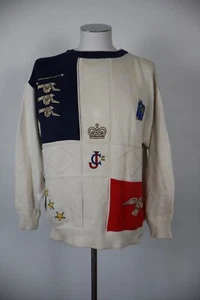 JC DE CASTELBAJAC MAGLIONE COTONE UOMO TG. 50 SWEATER MAN ITALY CASUAL VINTAGE - Photo 1 sur 11