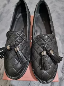 Moda In Pelle Emmerson Negro Porvair Reino Unido 7/40 Precio de venta sugerido por el fabricante £90  - Imagen 1 de 8