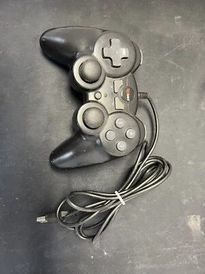 Gigaware 26-1519 PC Wired Computer Gaming Video Game Contoller USB - Black - Image 1 of 3