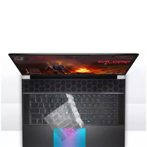 Protector de teclado de poliuretano termoplástico ajuste de piel MSI Cyborg 15 A12V 15,6" pulso katana 15 B13V - Imagen 1 de 10
