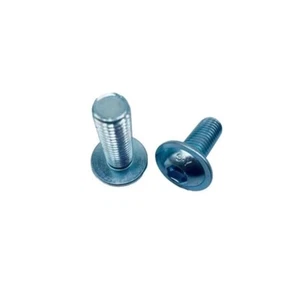Tornillo hexagonal M3 M4 cabeza redonda con almohadillas pernos tornillos galvanizados - Imagen 1 de 3