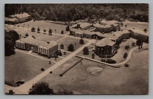 Albertype Co. Postcard Air View Wesleyan College Macon Georgia Unposted - Picture 1 of 2