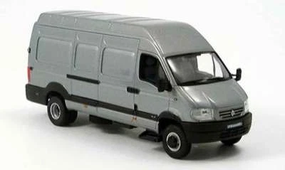 RENAULT MASCOTT MASTER ALLUNGATO GRIGIO 14 M3 NOREV 1/43 METALLO CAMION - Immagine 1 di 2
