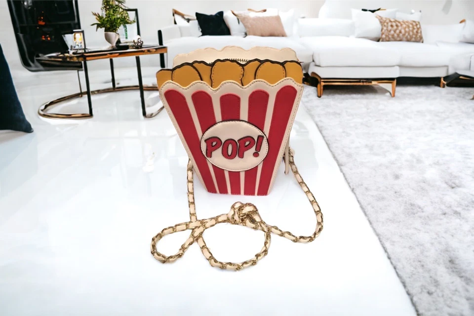 Nila Anthony Pop! Novedad Palomitas Cubo Cartera/Bolso de Hombro/Cartera/Bolso de Mano Nuevo con Etiquetas Foto 1 de 4