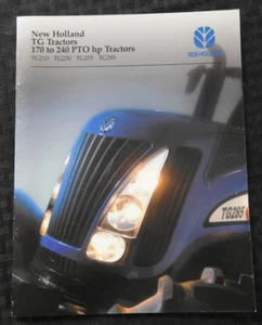 Folleto catálogo tractor nuevo Holland TG210 TG230 TG255 TG285 2003-2006 COMO NUEVO - Imagen 1 de 5