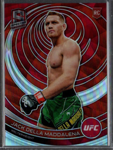 2023 Panini Chronicles UFC Red #378 Jack Della Maddalena Spectra /199