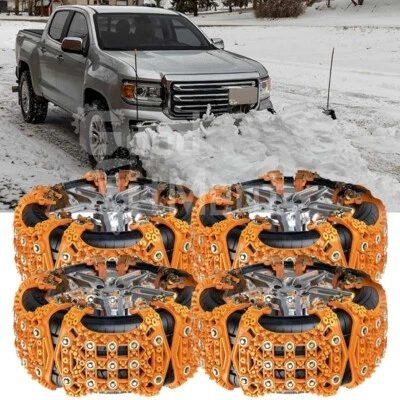 Para Ford Escape Explorer Focus 6 Piezas Cadenas para Nieve Coche Antideslizante Deslizante Neumático Cadena EE. UU. Foto 1 de 4