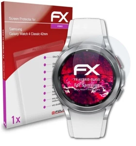 Verre film protecteur pour Samsung Galaxy Watch 4 Classic 42mm 9H Hybride-Verre - Photo 1 sur 5