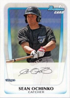 2011 Bowman Prospects #BP47 Sean Ochinko Toronto Blue Jays - Image 1 of 2