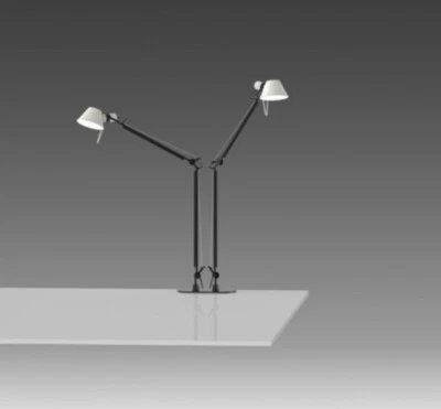 Artemide Tolomeo Classic Table With set in mount For a Grommet Black /White - Image 1 of 4