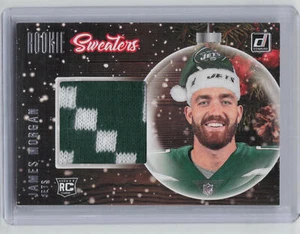 2020 Donruss #SW-JM James Morgan Rookie Holiday Sweater - Picture 1 of 2