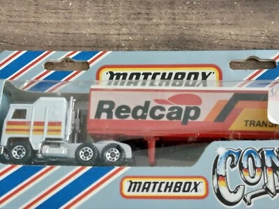 1982 Lesney Matchbox Convoy CY8 Kenworth Box Truck Redcap Transport Diecast NEW - Image 1 of 4