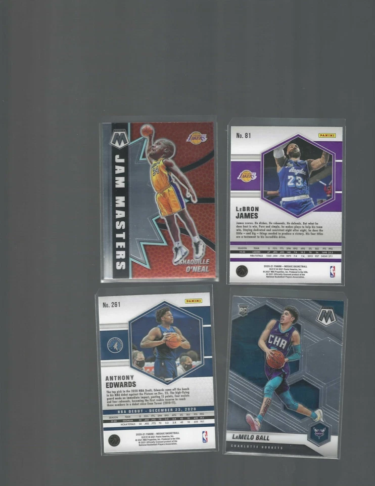 2020-21 Panini Mosaic Basketball - RC - Base Vets - Retail Inserts - Image 1 of 1