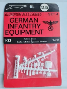 Squadron 1/32 1/35 Scale Model Kit Accessories German Infantry Equipment - Picture 1 of 1
