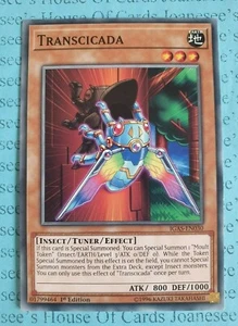 Transcicada IGAS-EN030 Common Yu-Gi-Oh Card 1st Edition New - Picture 1 of 3