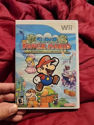 Super Paper Mario (Nintendo Wii, 2007) CIB Tested Works - Image 1 of 4