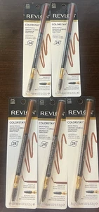 (5ct) Revlon ColorStay Brow Pencil, 215 Auburn, (new/sealed) - Picture 1 of 5