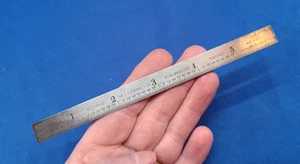 LS Starrett No. 324 6" - Nº Regla templada de 10 grados EE. UU. - Imagen 1 de 9