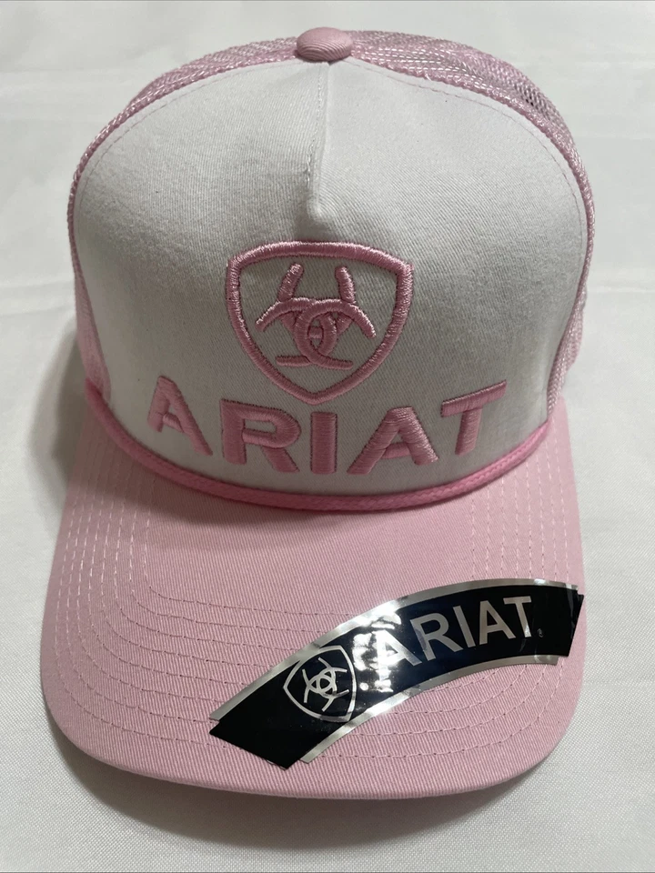 Gorra de béisbol ARIAT para hombre con logotipo de escudo azul Foto 1 de 4