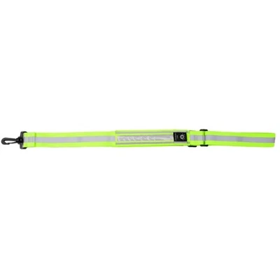 Reflective Belt Sash with Safety Light Rechargeable LED Light Up Running Belt - Image 1 of 4