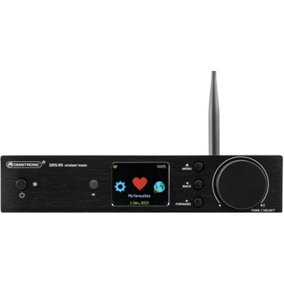 OMNITRONIC DRS-95 Internetradio mit DAB+ und Bluetooth | Neu - Bild 1 von 4