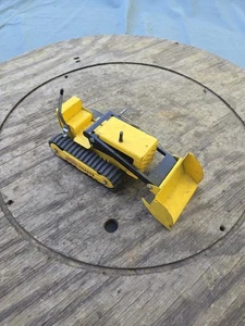 Vintage Tonka Toy Track Loader Yellow Pressed Steel Made In USA - Picture 1 of 19