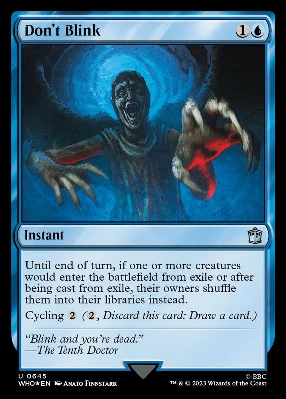 MTG Surge Foil Don't Blink English WHO - Image 1 of 1