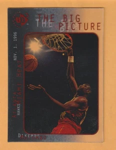 Dikembe Mutombo Atlanta Hawks 1997-98 UD3 #55 HOF Georgetown Hoyas - Picture 1 of 2