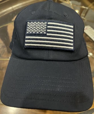 USA Flag Volition Puma Strapback Hat Blue One Size Solid Adjustable - Image 1 of 4
