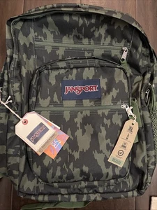 JanSport Big Student 17" Backpack - Camo Illusion XL - Picture 1 of 8