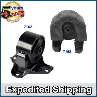 Montaje de motor F&R 2 piezas 7162 7168 M1278 para Hyundai Sonata 2006-2008 2,4 L Foto 1 de 4