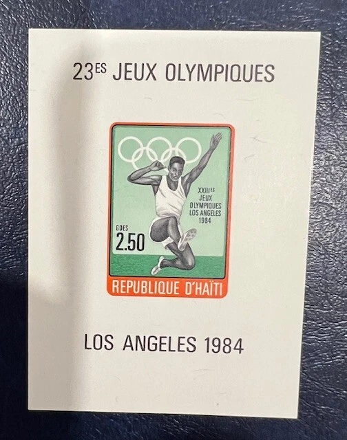 1984 年海地邮票 纪念表。 SC# 802。 全新无标签 — 第 1/1 张图片