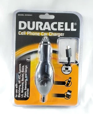 Duracell Cell Phone Vehicle Car Charger - Samsung LG Android Blackberry  DCS5341 - Image 1 of 4
