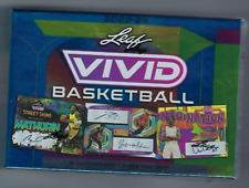 2022-23 Leaf Vivid caja de hobby de baloncesto sellada de fábrica