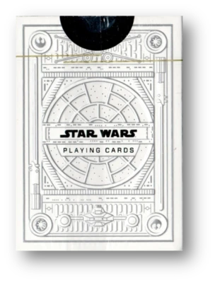 Star Wars Light Side Edizione Argento Carte Da Gioco (Bianche) Poker - Immagine 1 di 4