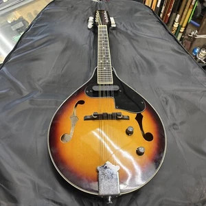 Fender FM-52E SB Acoustic Electric Mandolin With Soft Case - Picture 1 of 16